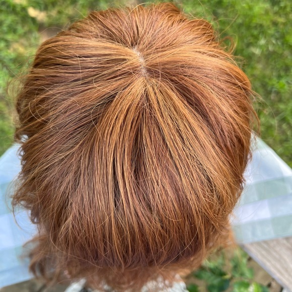 Sepia Strawberry Blonde with highlights wig - Picture 4 of 7